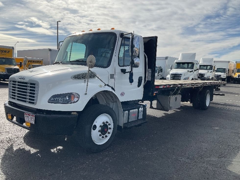Flatbed Truck-Light and Medium Duty Trucks-Freightliner-2019-M2-Colorado Springs-CO-110,121\n\t\tmiles-$ 51,500 - Image 3