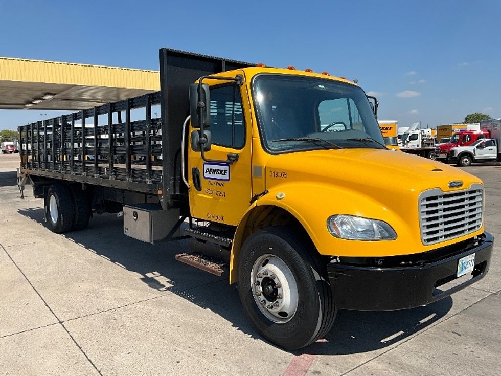 Flatbed Truck-Light and Medium Duty Trucks-Freightliner-2019-M2-Dallas-TX-88,641\n\t\tmiles-$ 53,500 - Image 1