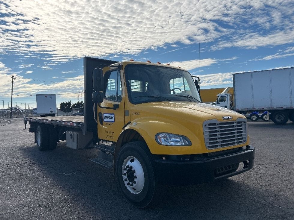 Flatbed Truck-Light and Medium Duty Trucks-Freightliner-2019-M2-Fontana-CA-117,600\n\t\tmiles-$ 53,250 - Image 1