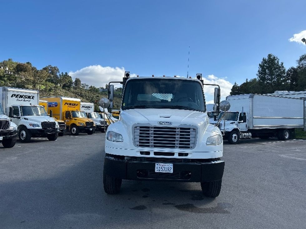 Flatbed Truck-Light and Medium Duty Trucks-Freightliner-2019-M2-Fontana-CA-129,050\n\t\tmiles-$ 71,750 - Image 2