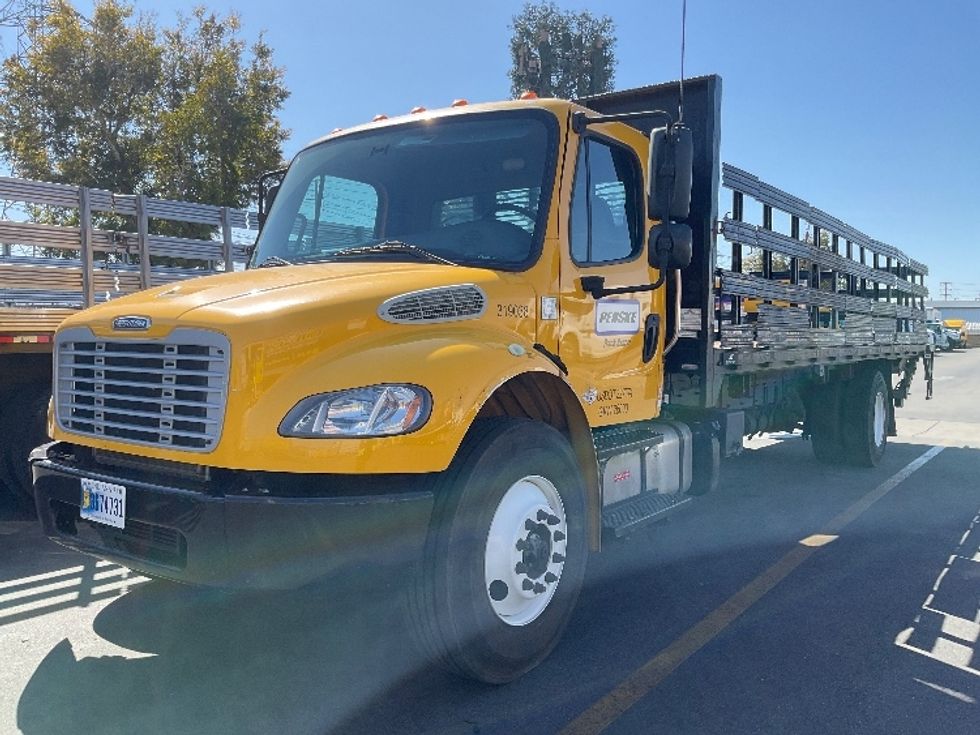 Flatbed Truck-Light and Medium Duty Trucks-Freightliner-2019-M2-Fontana-CA-129,412\n\t\tmiles-$ 58,000 - Image 3