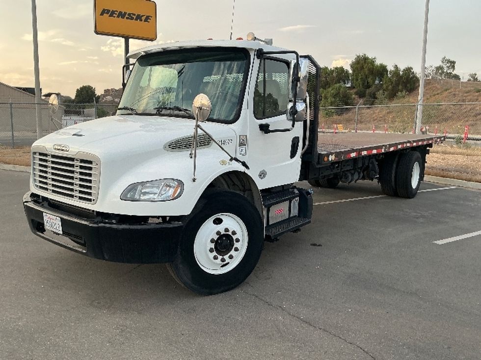 Flatbed Truck-Light and Medium Duty Trucks-Freightliner-2019-M2-Fontana-CA-130,955\n\t\tmiles-$ 54,250 - Image 3