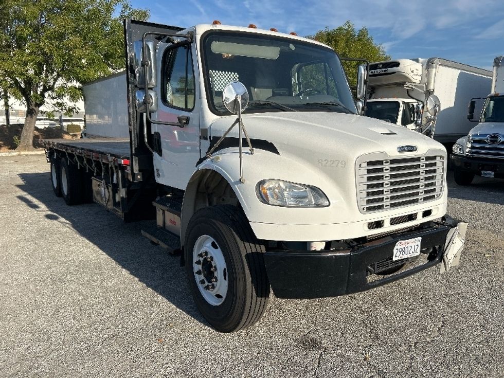 Flatbed Truck-Light and Medium Duty Trucks-Freightliner-2019-M2-Fontana-CA-181,130\n\t\tmiles-$ 69,500 - Image 1