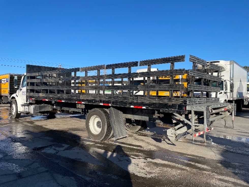 Flatbed Truck-Light and Medium Duty Trucks-Freightliner-2019-M2-Fresno-CA-146,288\n\t\tmiles-$ 66,250 - Image 6