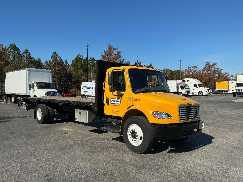 Flatbed Truck-Light and Medium Duty Trucks-Freightliner-2019-M2-Garden City-GA-85,906\n\t\tmiles-$ 53,500 - Image 1
