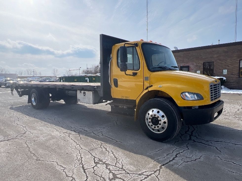Flatbed Truck-Light and Medium Duty Trucks-Freightliner-2019-M2-Geneva-NY-166,290\n\t\tmiles-$ 45,750 - Image 1