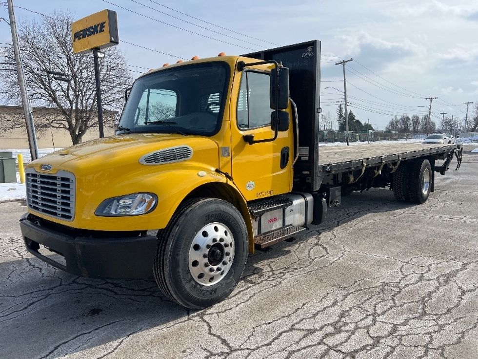 Flatbed Truck-Light and Medium Duty Trucks-Freightliner-2019-M2-Geneva-NY-166,290\n\t\tmiles-$ 45,750 - Image 3