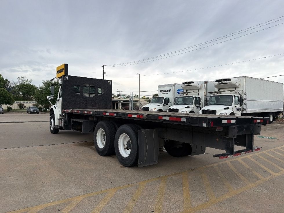 Flatbed Truck-Light and Medium Duty Trucks-Freightliner-2019-M2-Houston-TX-218,586\n\t\tmiles-$ 57,250 - Image 6
