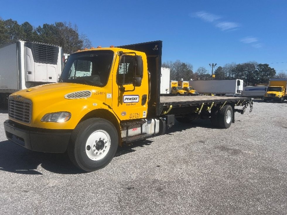 Flatbed Truck-Light and Medium Duty Trucks-Freightliner-2019-M2-Jonesboro-GA-92,455\n\t\tmiles-$ 55,500 - Image 3