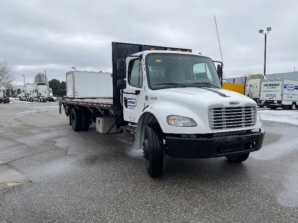 Flatbed Truck-Light and Medium Duty Trucks-Freightliner-2019-M2-Kalamazoo-MI-78,739\n\t\tmiles-$ 56,750 - Image 1