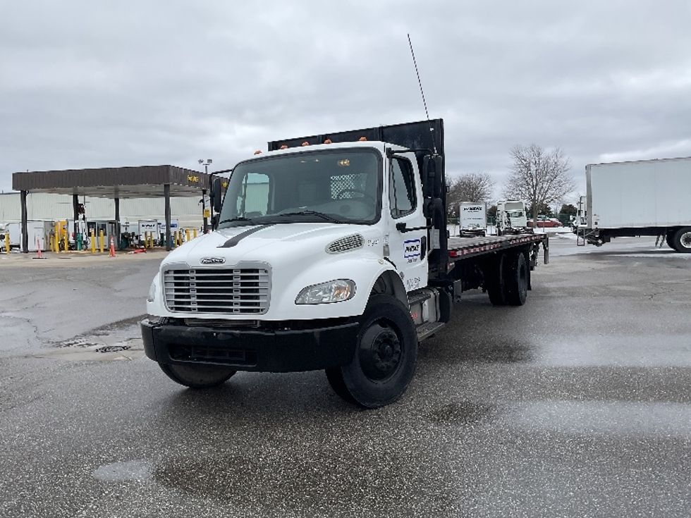 Flatbed Truck-Light and Medium Duty Trucks-Freightliner-2019-M2-Kalamazoo-MI-78,739\n\t\tmiles-$ 56,750 - Image 3
