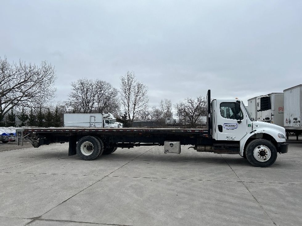 Flatbed Truck-Light and Medium Duty Trucks-Freightliner-2019-M2-Kansas City-MO-76,177\n\t\tmiles-$ 47,750 - Image 15