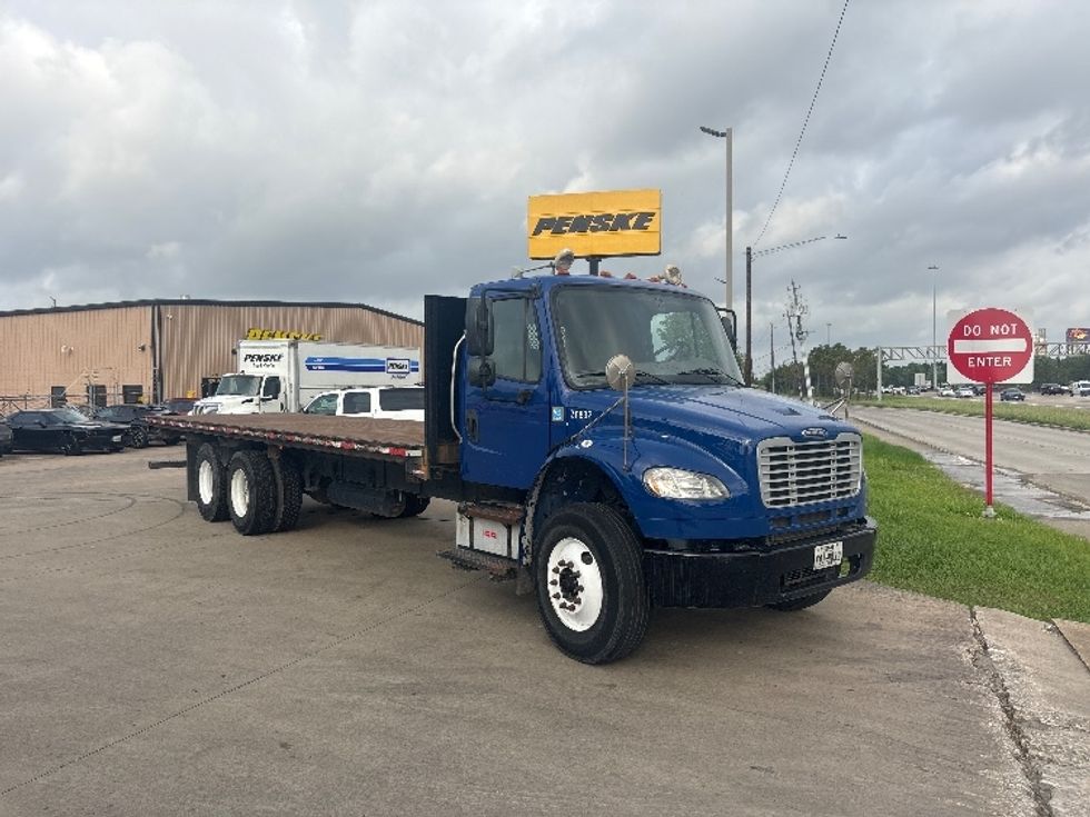 Flatbed Truck-Light and Medium Duty Trucks-Freightliner-2019-M2-Katy-TX-215,889\n\t\tmiles-$ 54,500 - Image 1