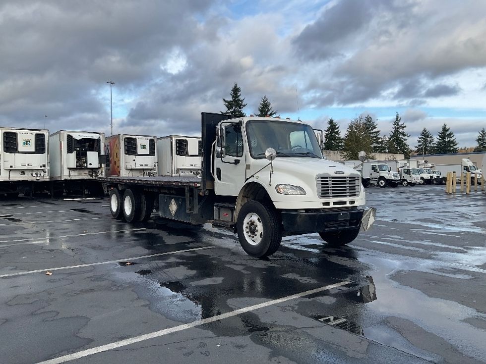 Flatbed Truck-Light and Medium Duty Trucks-Freightliner-2019-M2-Kent-WA-127,100\n\t\tmiles-$ 71,500 - Image 1