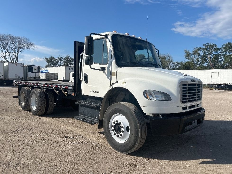 Flatbed Truck-Light and Medium Duty Trucks-Freightliner-2019-M2-Melbourne-FL-254,012\n\t\tmiles-$ 42,250 - Image 1