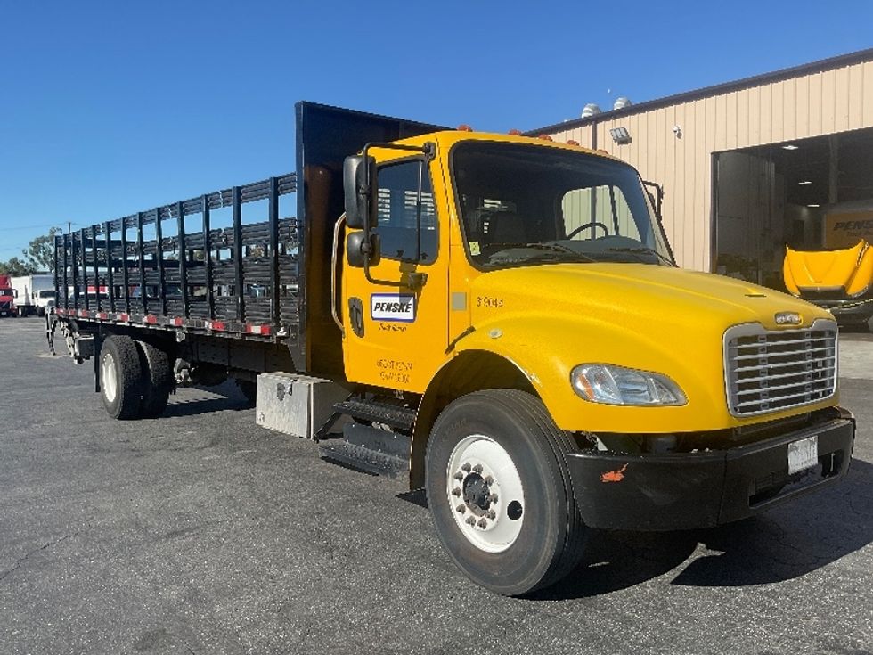 Flatbed Truck-Light and Medium Duty Trucks-Freightliner-2019-M2-Montebello-CA-129,096\n\t\tmiles-$ 51,250 - Image 1