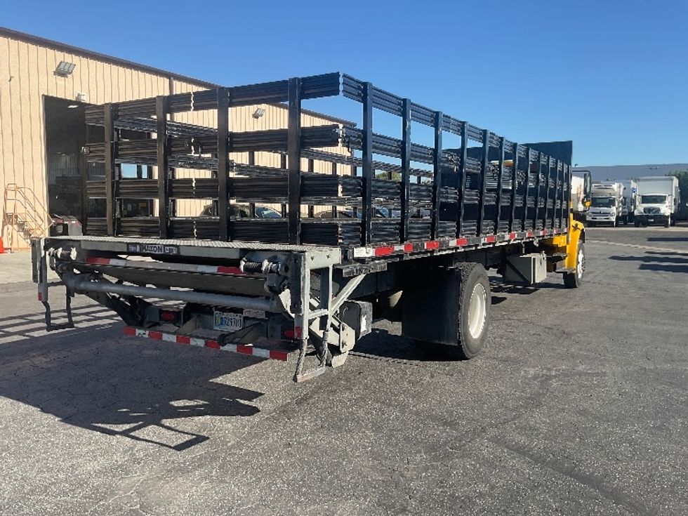 Flatbed Truck-Light and Medium Duty Trucks-Freightliner-2019-M2-Montebello-CA-129,096\n\t\tmiles-$ 51,250 - Image 13
