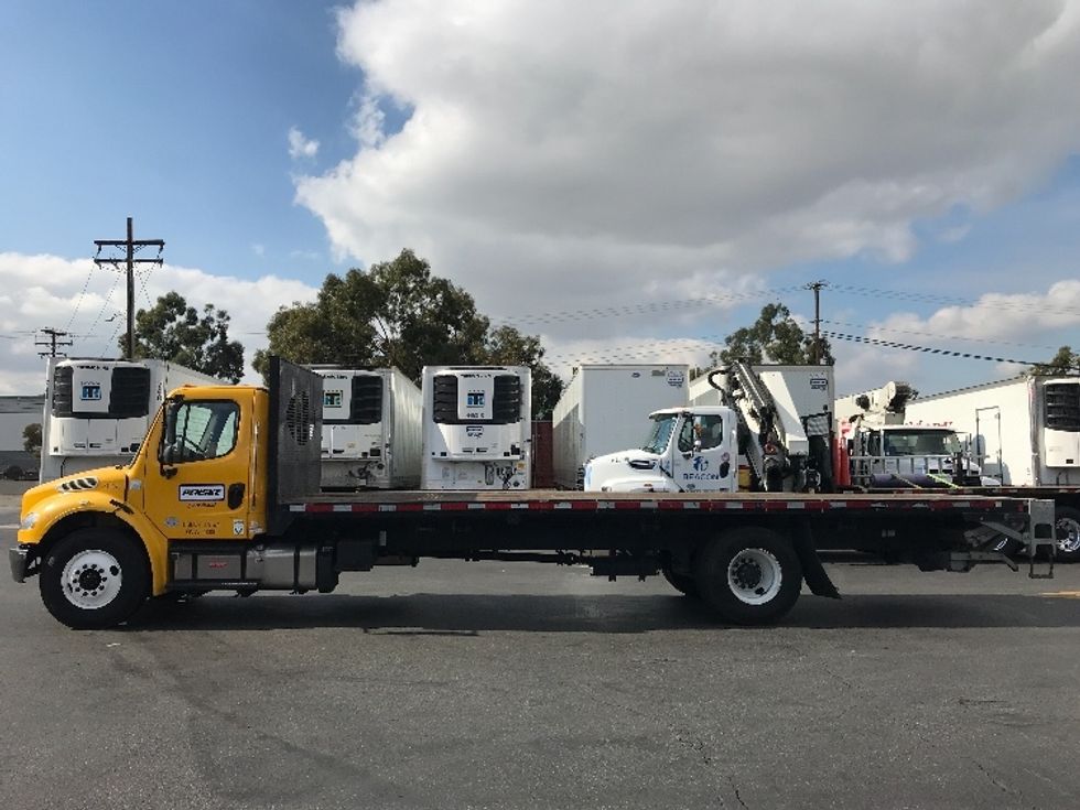 Flatbed Truck-Light and Medium Duty Trucks-Freightliner-2019-M2-Montebello-CA-130,210\n\t\tmiles-$ 58,000 - Image 4