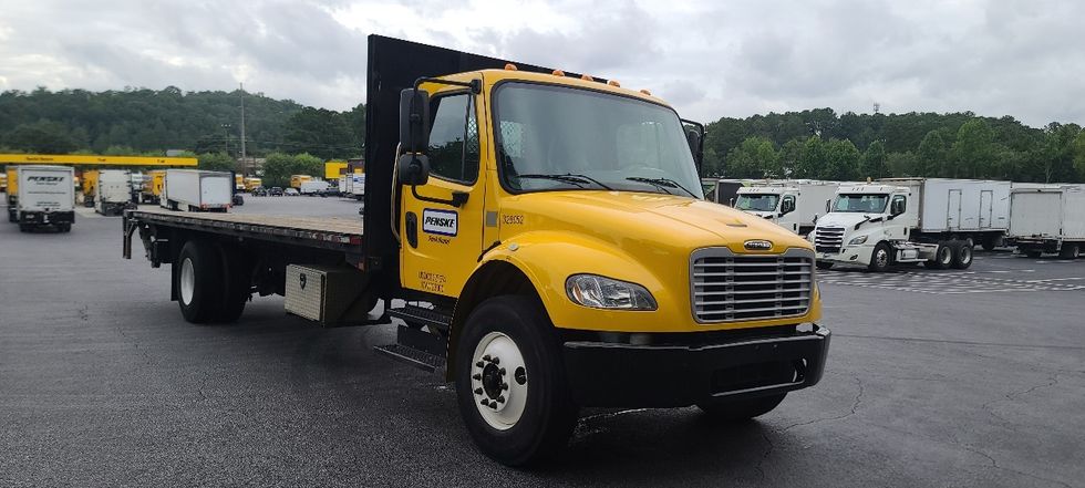 Flatbed Truck-Light and Medium Duty Trucks-Freightliner-2019-M2-Norcross-GA-164,031\n\t\tmiles-$ 49,500 - Image 1
