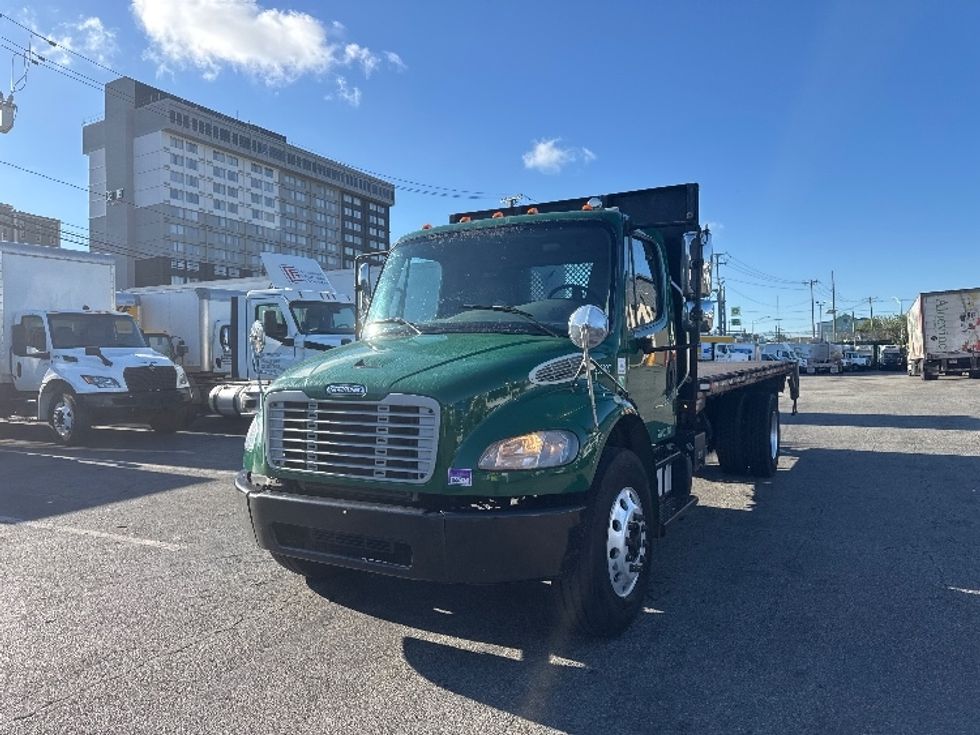 Flatbed Truck-Light and Medium Duty Trucks-Freightliner-2019-M2-North Bergen-NJ-113,549\n\t\tmiles-$ 45,500 - Image 3