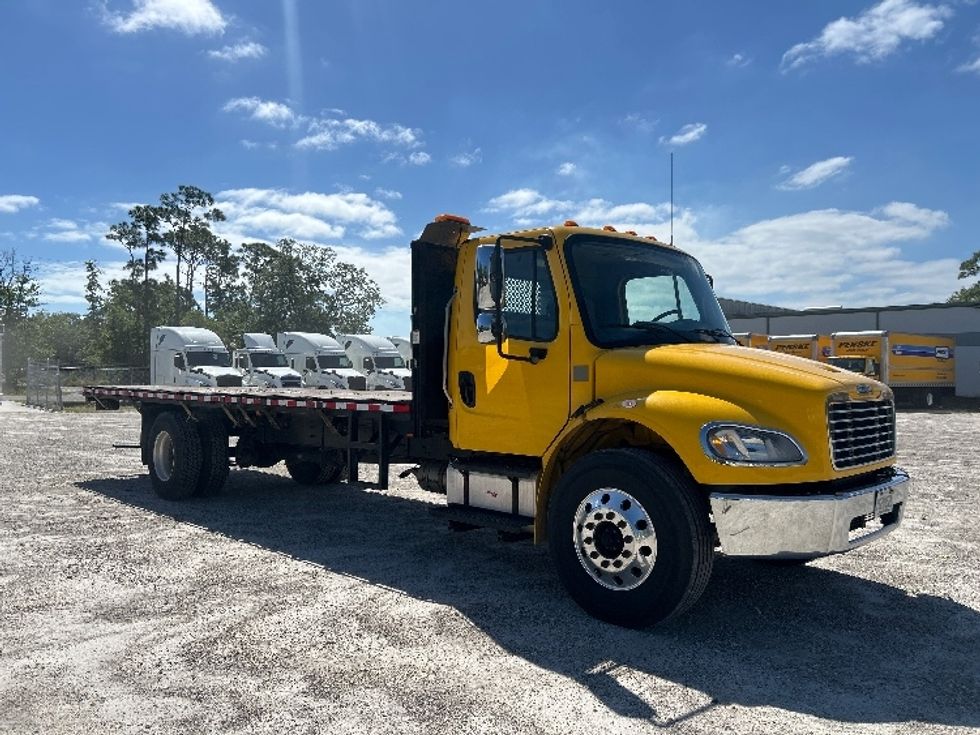 Flatbed Truck-Light and Medium Duty Trucks-Freightliner-2019-M2-Ocala-FL-242,600\n\t\tmiles-$ 26,500 - Image 1