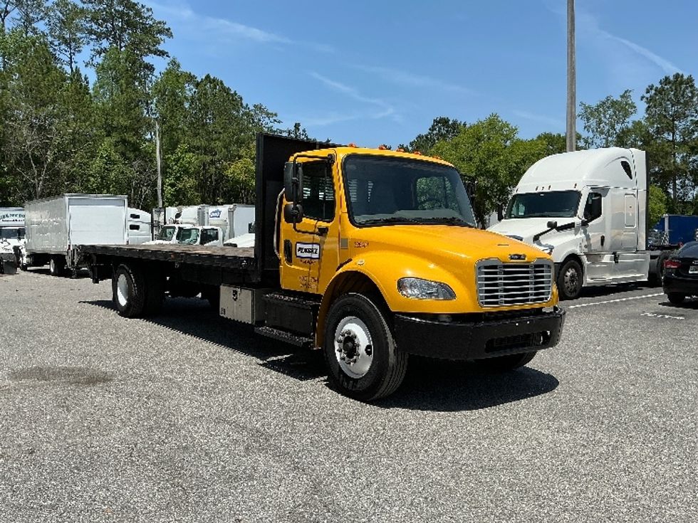 Flatbed Truck-Light and Medium Duty Trucks-Freightliner-2019-M2-Pensacola-FL-107,681\n\t\tmiles-$ 51,500 - Image 1