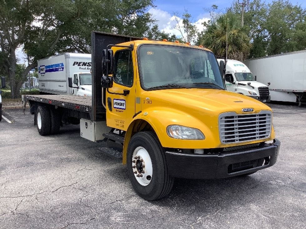 Flatbed Truck-Light and Medium Duty Trucks-Freightliner-2019-M2-Pensacola-FL-131,740\n\t\tmiles-$ 49,750 - Image 1