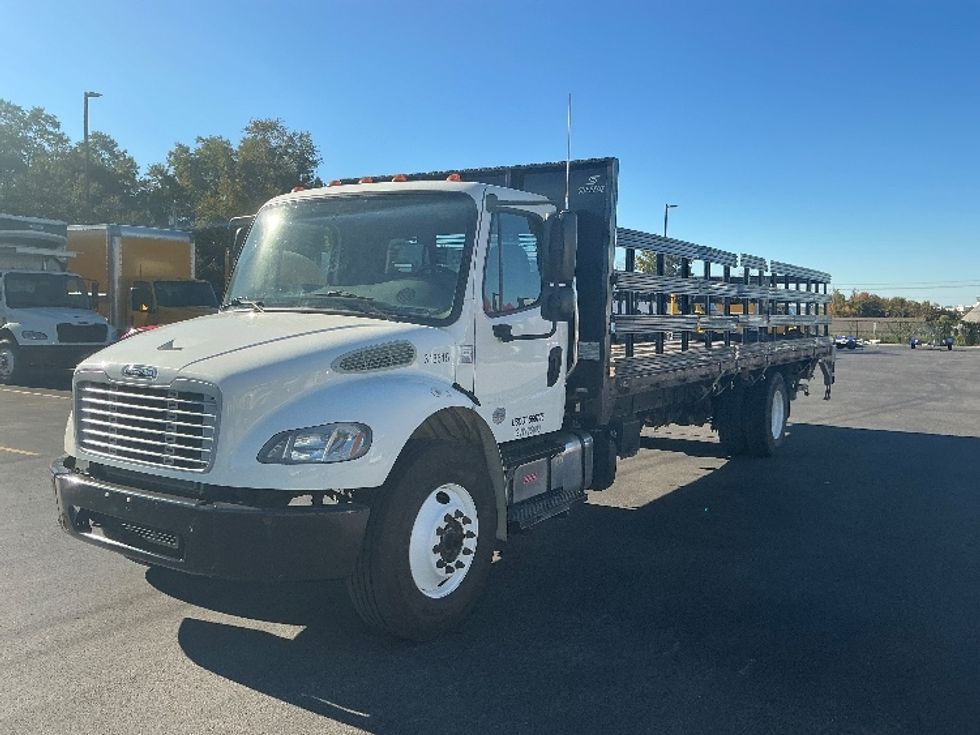 Flatbed Truck-Light and Medium Duty Trucks-Freightliner-2019-M2-Piqua-OH-119,230\n\t\tmiles-$ 56,500 - Image 3
