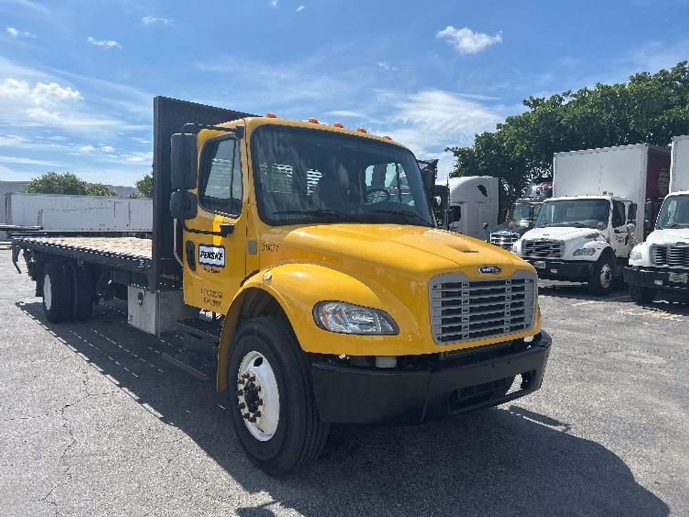 Flatbed Truck-Light and Medium Duty Trucks-Freightliner-2019-M2-Riviera Beach-FL-135,370\n\t\tmiles-$ 53,500 - Image 1