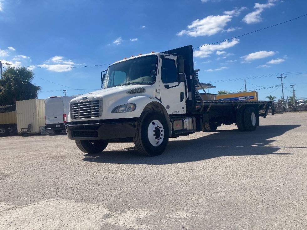 Flatbed Truck-Light and Medium Duty Trucks-Freightliner-2019-M2-Tampa-FL-130,806\n\t\tmiles-$ 55,500 - Image 3