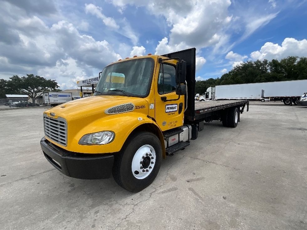 Flatbed Truck-Light and Medium Duty Trucks-Freightliner-2019-M2-Tampa-FL-142,986\n\t\tmiles-$ 49,750 - Image 3