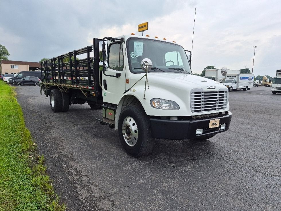 Flatbed Truck-Light and Medium Duty Trucks-Freightliner-2019-M2-White Deer-PA-31,945\n\t\tmiles-$ 53,500 - Image 1