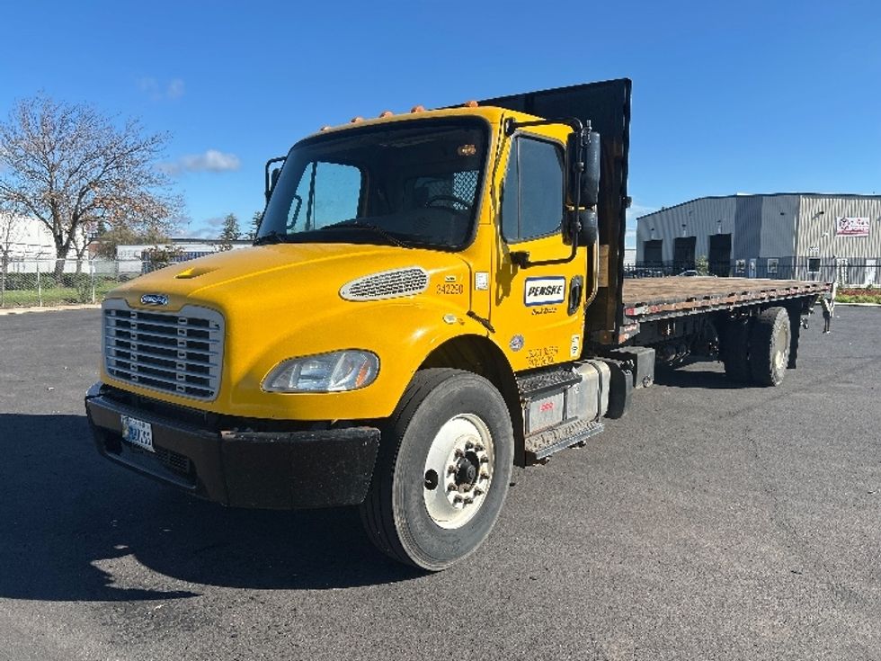 Flatbed Truck-Light and Medium Duty Trucks-Freightliner-2020-M2-Ceres-CA-161,730\n\t\tmiles-$ 49,750 - Image 3