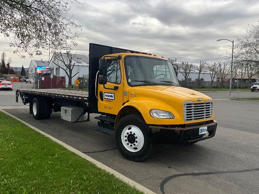 Flatbed Truck-Light and Medium Duty Trucks-Freightliner-2020-M2-Concord-CA-73,239\n\t\tmiles-$ 63,000 - Image 1