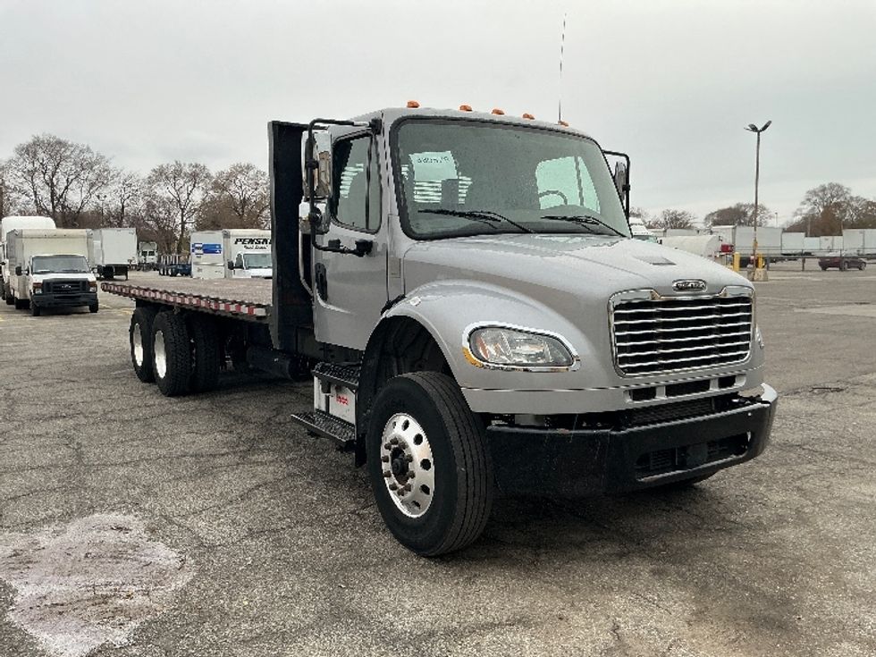 Flatbed Truck-Light and Medium Duty Trucks-Freightliner-2020-M2-East Chicago-IN-246,063\n\t\tmiles-$ 57,500 - Image 1