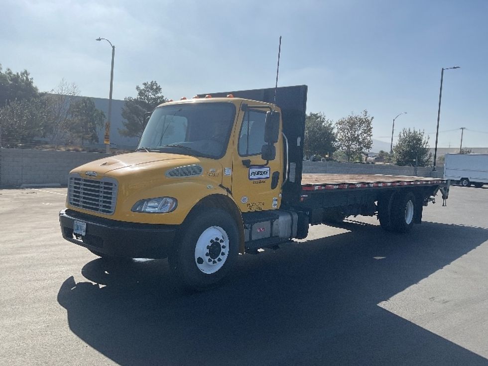 Flatbed Truck-Light and Medium Duty Trucks-Freightliner-2020-M2-Fontana-CA-137,149\n\t\tmiles-$ 55,500 - Image 3