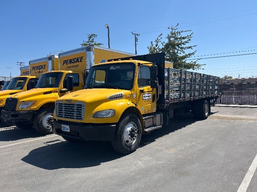 Flatbed Truck-Light and Medium Duty Trucks-Freightliner-2020-M2-Fresno-CA-77,755\n\t\tmiles-$ 60,500 - Image 2