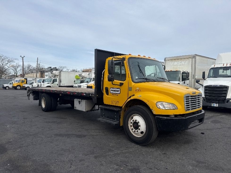 Flatbed Truck-Light and Medium Duty Trucks-Freightliner-2020-M2-Jamaica-NY-153,432\n\t\tmiles-$ 46,000 - Image 1