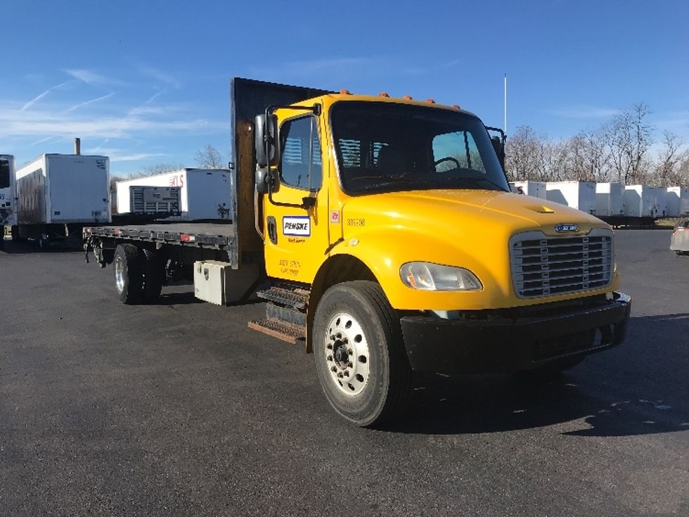 Flatbed Truck-Light and Medium Duty Trucks-Freightliner-2020-M2-Jessup-MD-198,073\n\t\tmiles-$ 42,750 - Image 1
