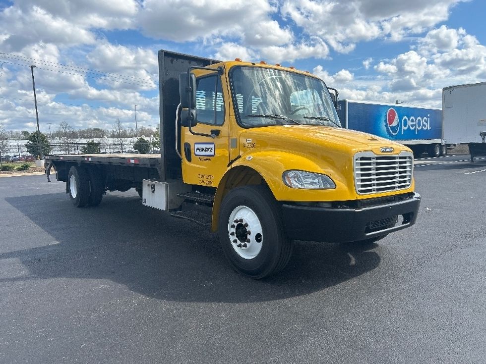 Flatbed Truck-Light and Medium Duty Trucks-Freightliner-2020-M2-Madison-AL-125,066\n\t\tmiles-$ 51,500 - Image 1