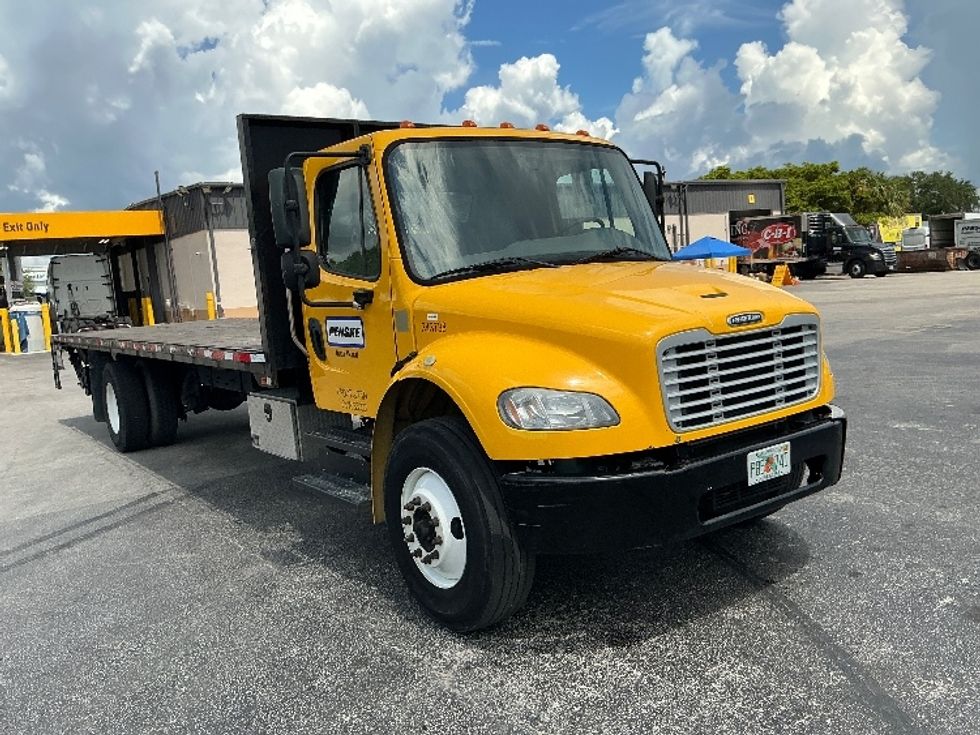 Flatbed Truck-Light and Medium Duty Trucks-Freightliner-2020-M2-Medley-FL-126,003\n\t\tmiles-$ 49,500 - Image 1
