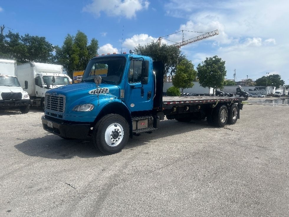Flatbed Truck-Light and Medium Duty Trucks-Freightliner-2020-M2-Medley-FL-206,217\n\t\tmiles-$ 69,750 - Image 3