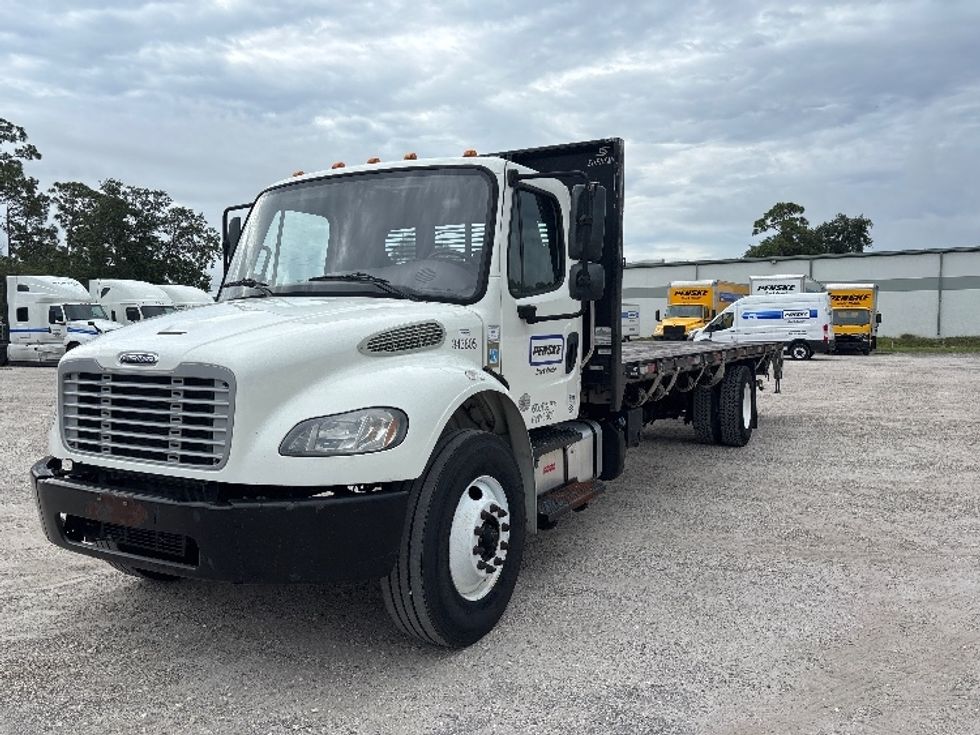 Flatbed Truck-Light and Medium Duty Trucks-Freightliner-2020-M2-Ocala-FL-116,841\n\t\tmiles-$ 51,750 - Image 3