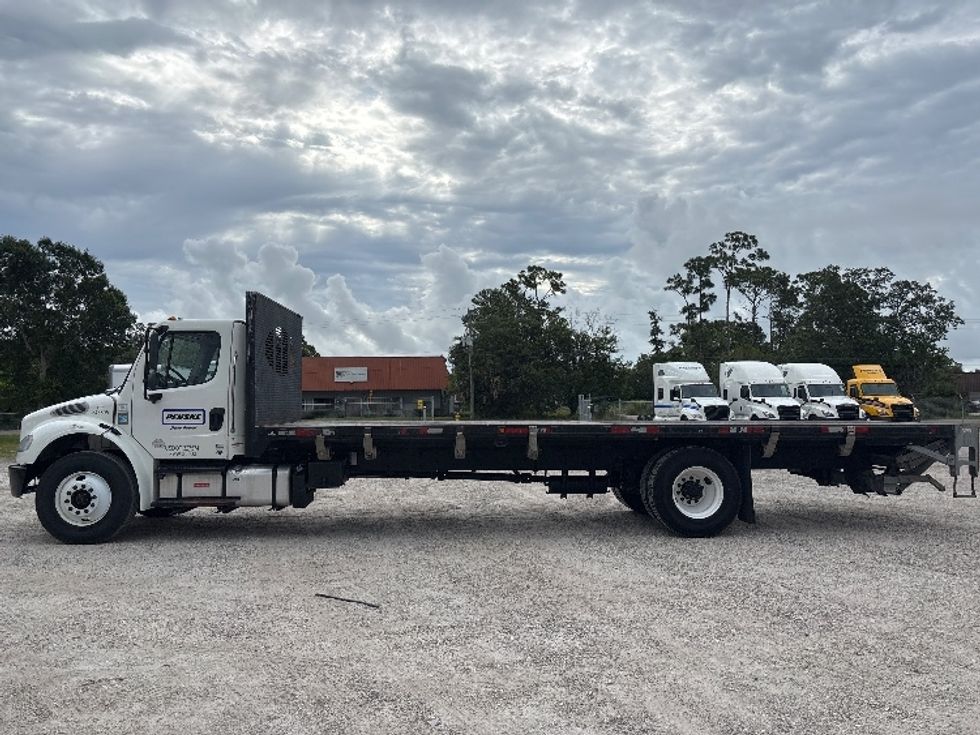 Flatbed Truck-Light and Medium Duty Trucks-Freightliner-2020-M2-Ocala-FL-116,841\n\t\tmiles-$ 51,750 - Image 4