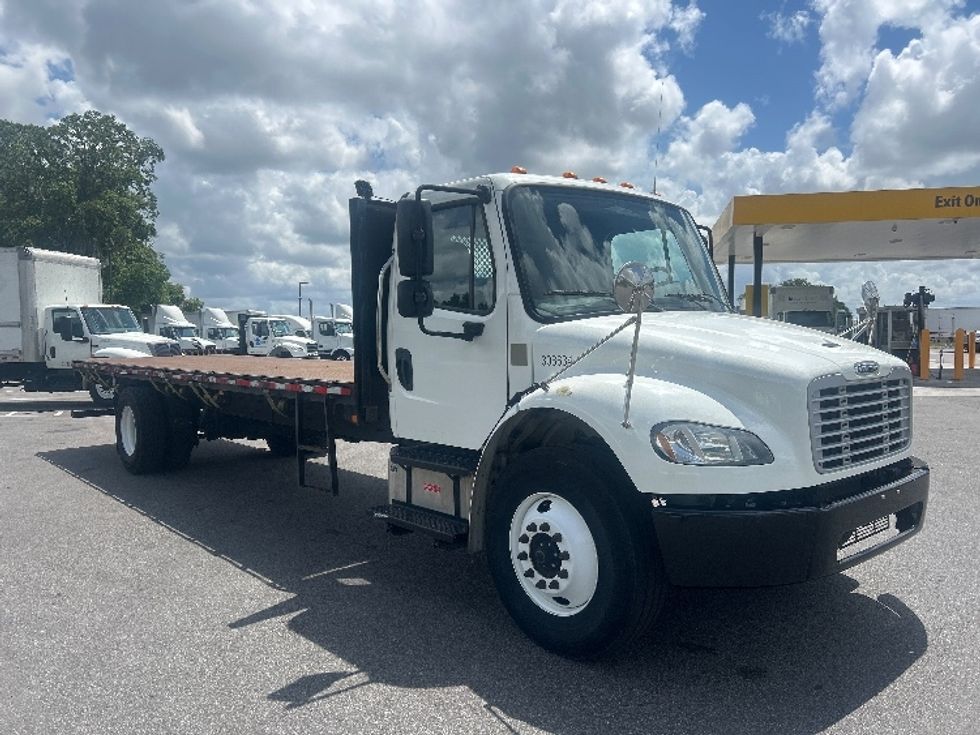 Flatbed Truck-Light and Medium Duty Trucks-Freightliner-2020-M2-Ocala-FL-60,055\n\t\tmiles-$ 64,750 - Image 1