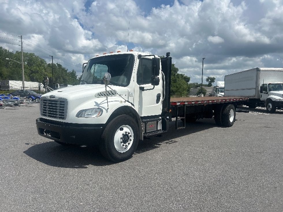 Flatbed Truck-Light and Medium Duty Trucks-Freightliner-2020-M2-Ocala-FL-60,055\n\t\tmiles-$ 64,750 - Image 3