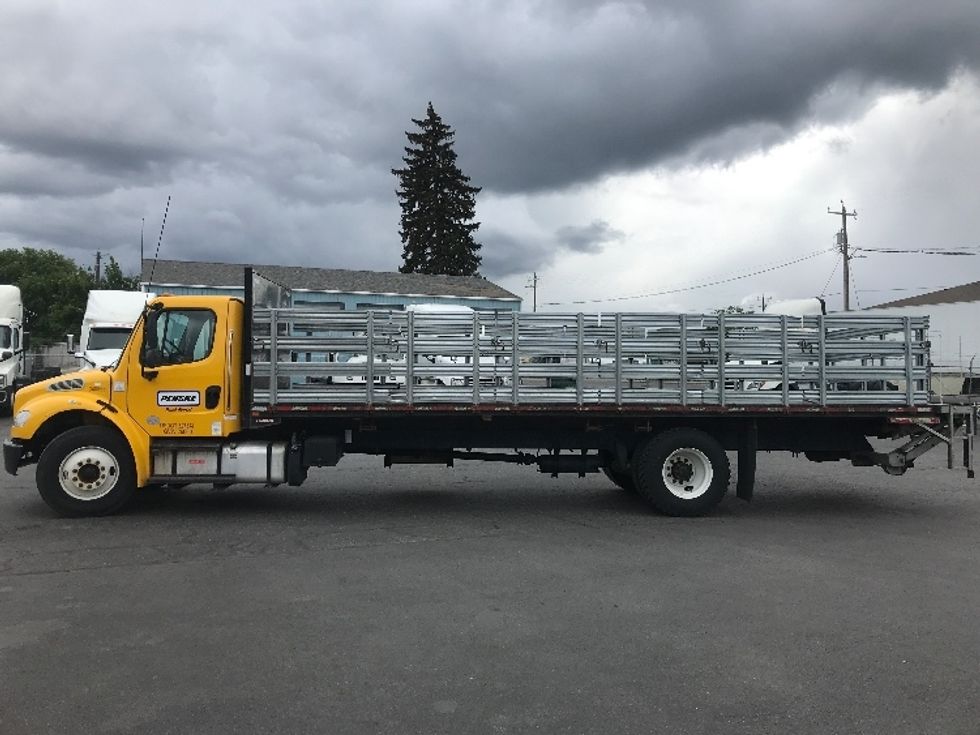 Flatbed Truck-Light and Medium Duty Trucks-Freightliner-2020-M2-Spokane Valley-WA-90,320\n\t\tmiles-$ 50,750 - Image 4