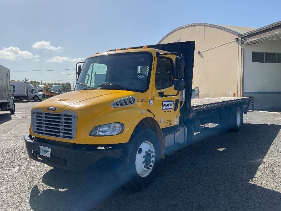 Flatbed Truck-Light and Medium Duty Trucks-Freightliner-2020-M2-Tacoma-WA-65,136\n\t\tmiles-$ 51,000 - Image 3
