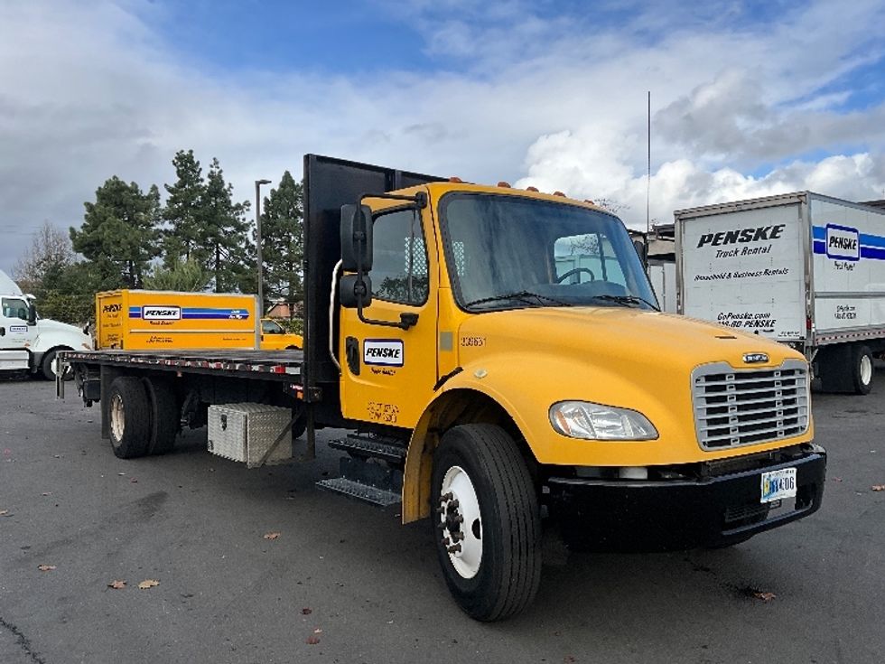 Flatbed Truck-Light and Medium Duty Trucks-Freightliner-2020-M2-West Sacramento-CA-118,428\n\t\tmiles-$ 59,250 - Image 1