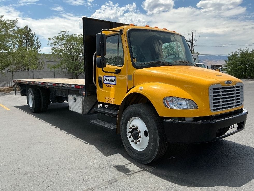 Flatbed Truck-Light and Medium Duty Trucks-Freightliner-2020-M2-West Sacramento-CA-129,084\n\t\tmiles-$ 54,250 - Image 1